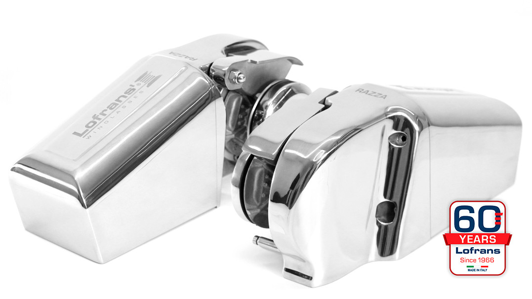 Celebrating 60 Years of Innovation Lofrans Introduces the Razza Horizontal Windlass