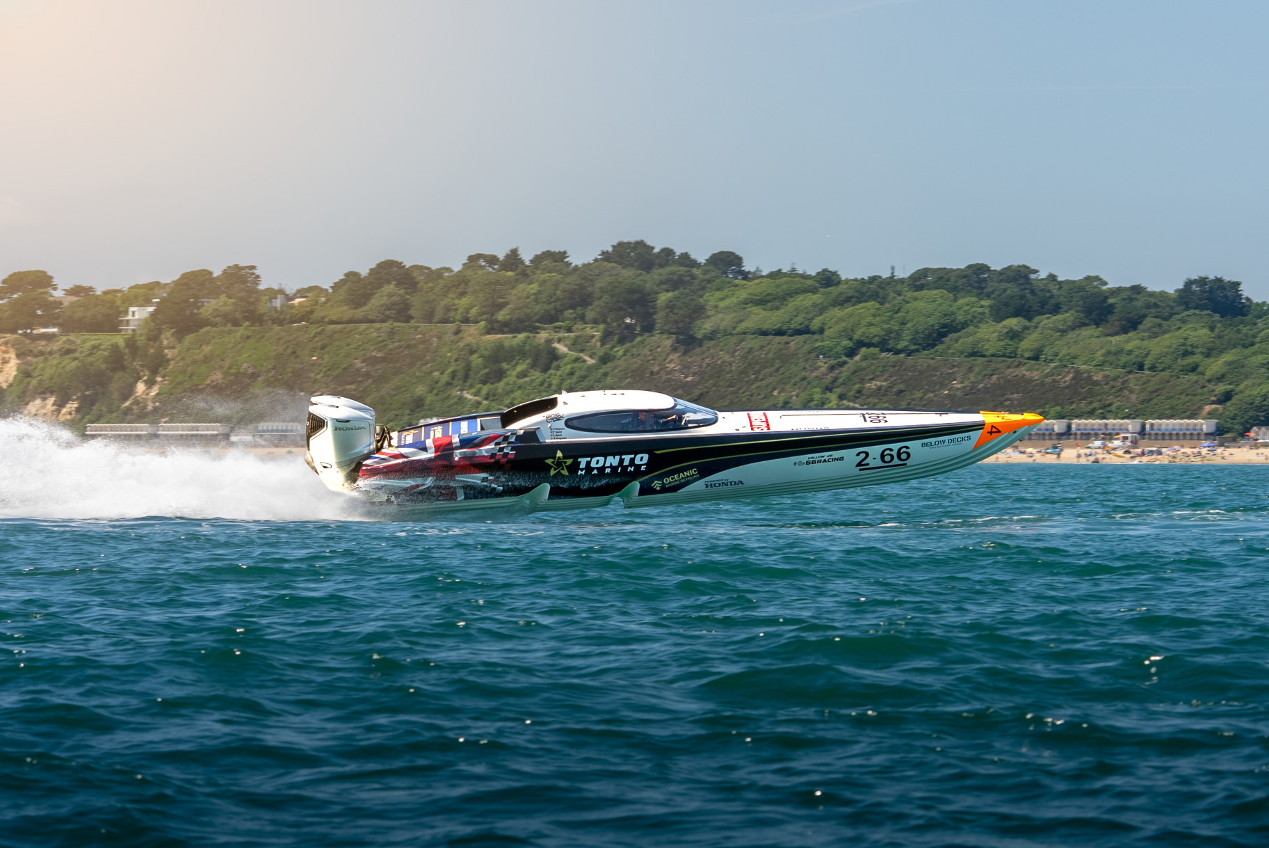 Honda Marine UK Partners with Tonto Marine to Power 66 Racing's Offshore Powerboat Campaign